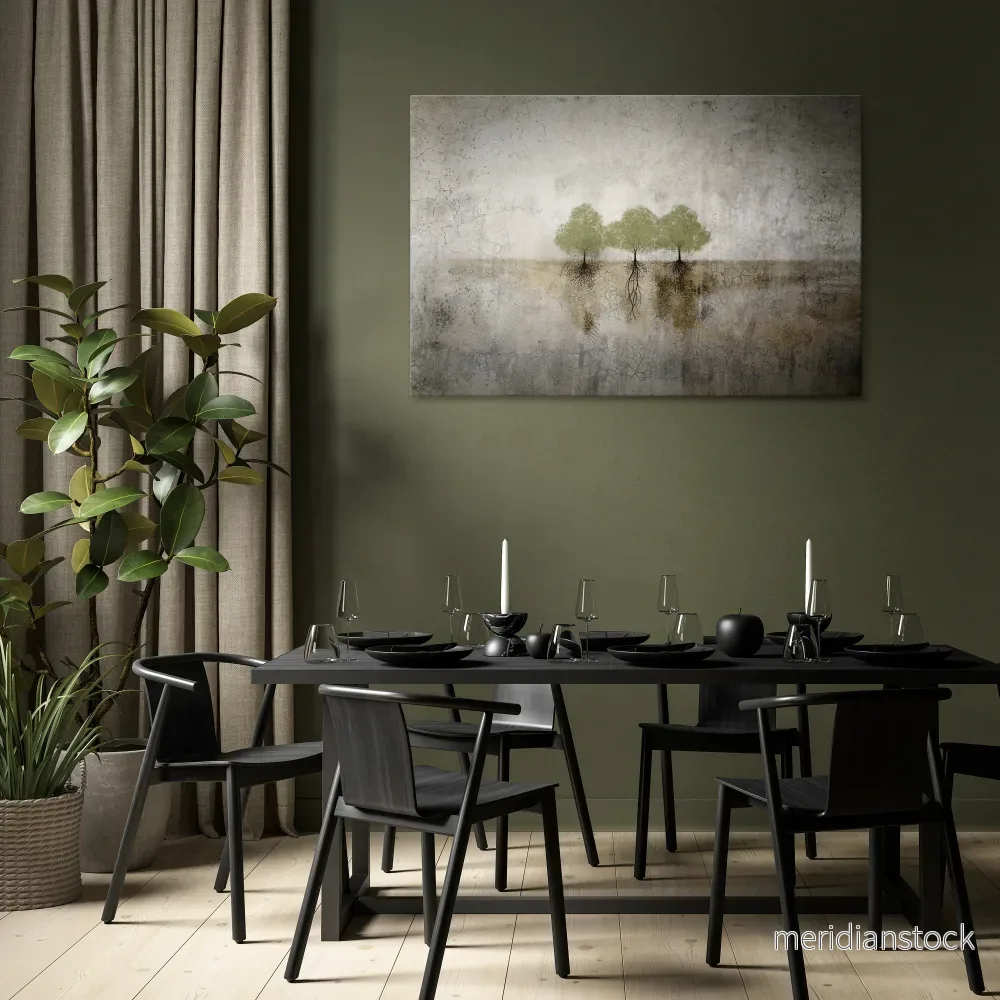 ROOTS OF TIME Horizontal Canvas Print