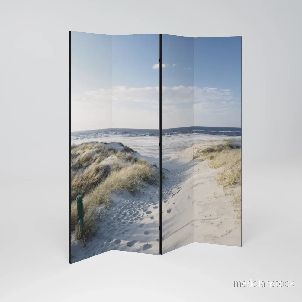 SEASIDE DREAMING Rumsavdelare 4 paneler - Bild 2