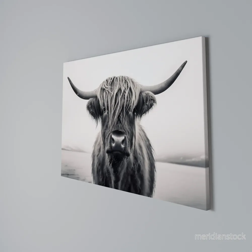 GENTLE GIANT STARE Horizontal Canvas Print - Bild 3