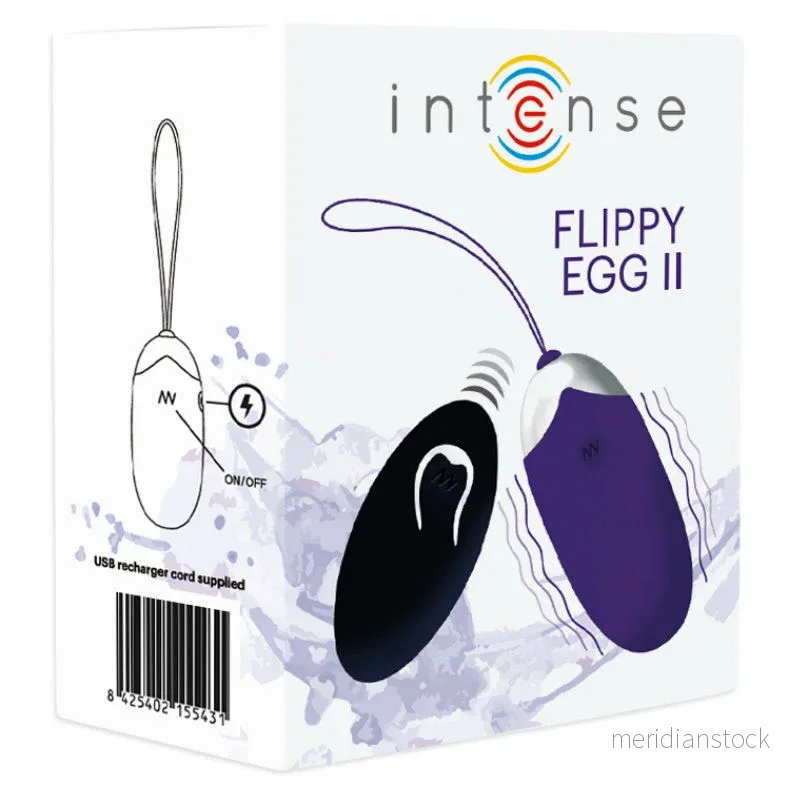 INTENSE - FLIPPY II VIBRATING EGG WITH REMOTE CONTROL PURPLE - Bild 3