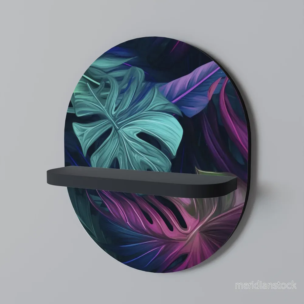 PSYCHODELIC MONSTERA Dekorationshylla