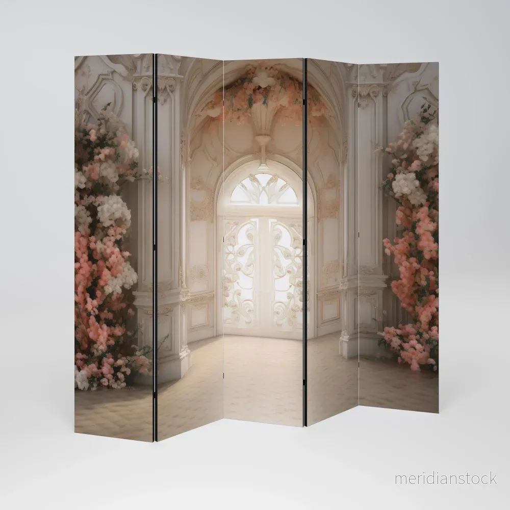 VIVID DREAMSCAPE DOORS Dekorativ rumsavdelare – 5 paneler - Bild 2