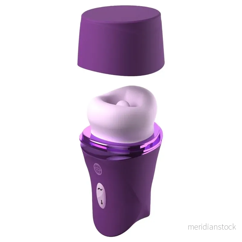 FANTASY FOR HER - LUSH KISS PLUSH PURPLE SUCTION & LICKING CLITORAL STIMULATOR - Bild 3