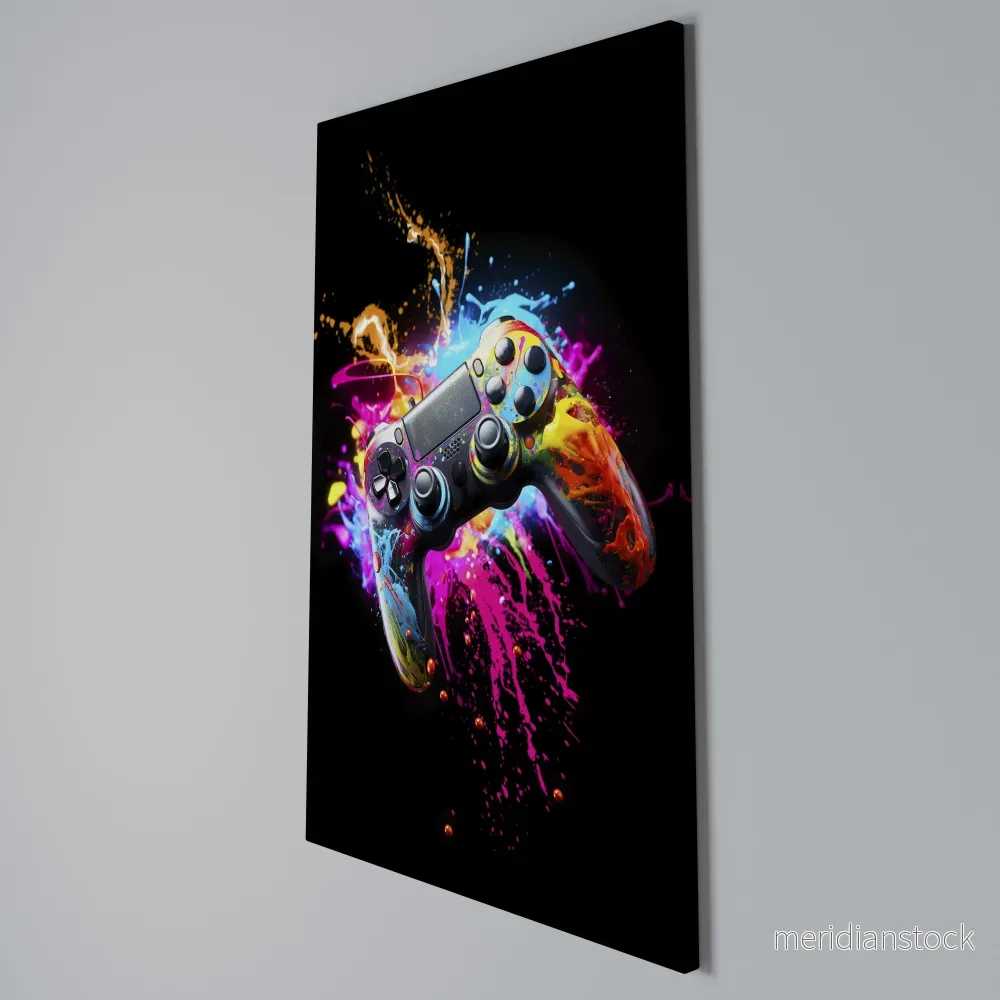 GAMING LUSH Vertical Canvas Print - Bild 3