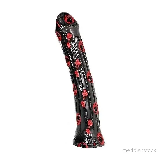 ALL BLACK - PLUG DILDO 31 CM - Bild 2