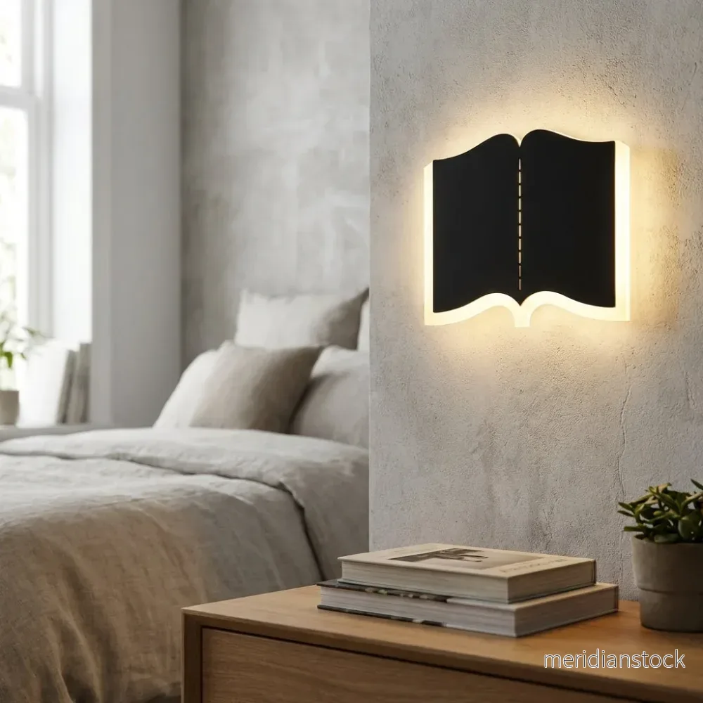 Bokformad vägglampa – BookLume Bokformad vägglampa – BookLume