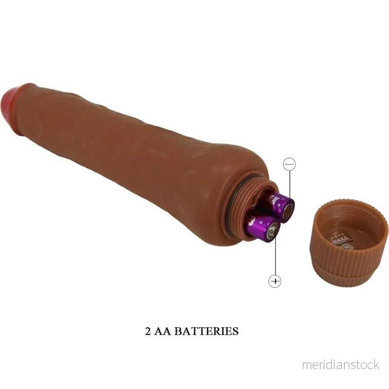 BAILE - DRYAD REALISTIC VIBRATOR 25 CM MULATTO - Bild 2