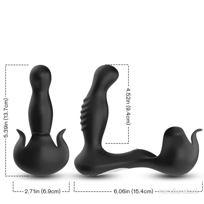 ARMONY - SURROUND VIBRATOR ANAL & STIMULATOR TESTICULOS REMOTE CONTROL BLACK - Bild 3