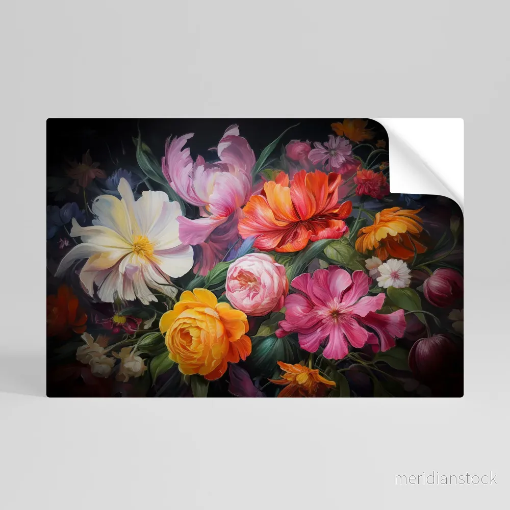 EPHEMERAL BOUQUET Självhäftande Horisontell Poster - Bild 2