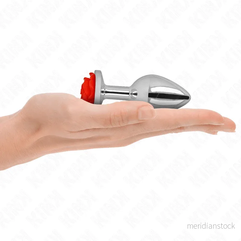 KINK - PLUG ANAL ROSE RED SIZE M - Bild 2