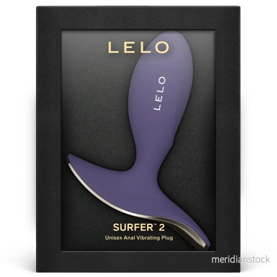 LELO - SURFER 2 UNISEX ANAL VIBRATING PLUG CYBER PURPLE - Bild 3