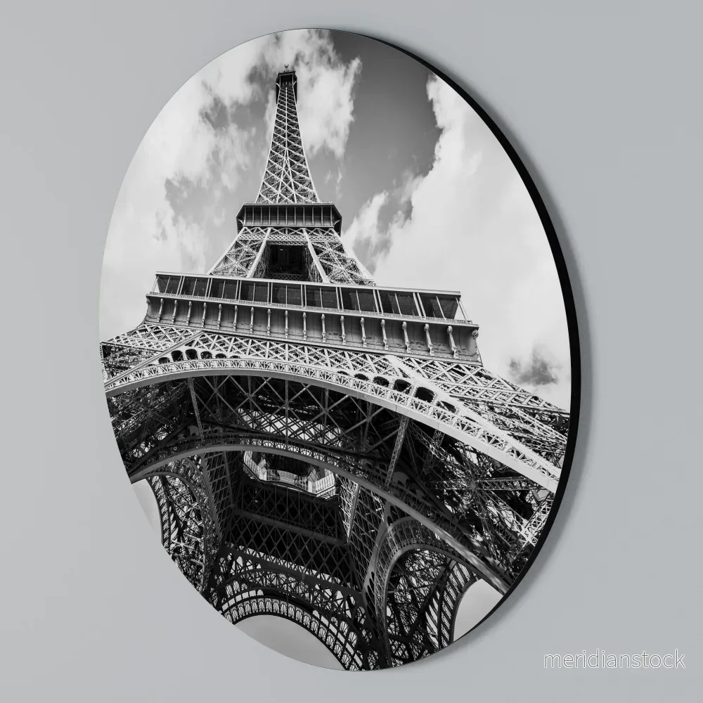 TIMELESS EIFFEL PERSPECTIVE Rund väggdekor - Bild 2