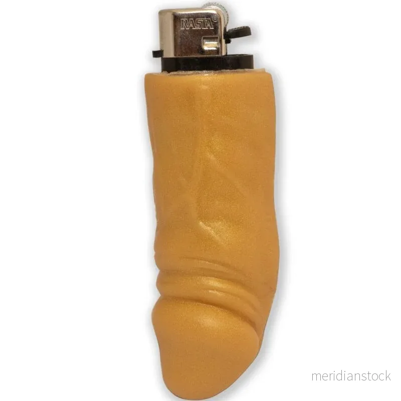 DIABLO PICANTE - GOLDEN PENIS-SHAPED RECHARGEABLE LIGHTER - Bild 2