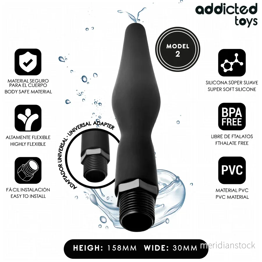 ADDICTED TOYS - ANAL CLEANER WITH UNIVERSAL ADAPTER MODEL 2 - Bild 2