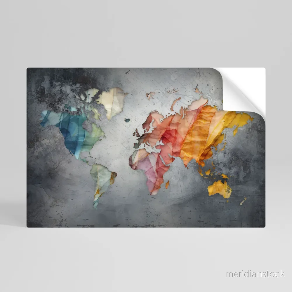 HARMONIOUS EARTH TONES Självhäftande Horisontell Poster - Bild 3