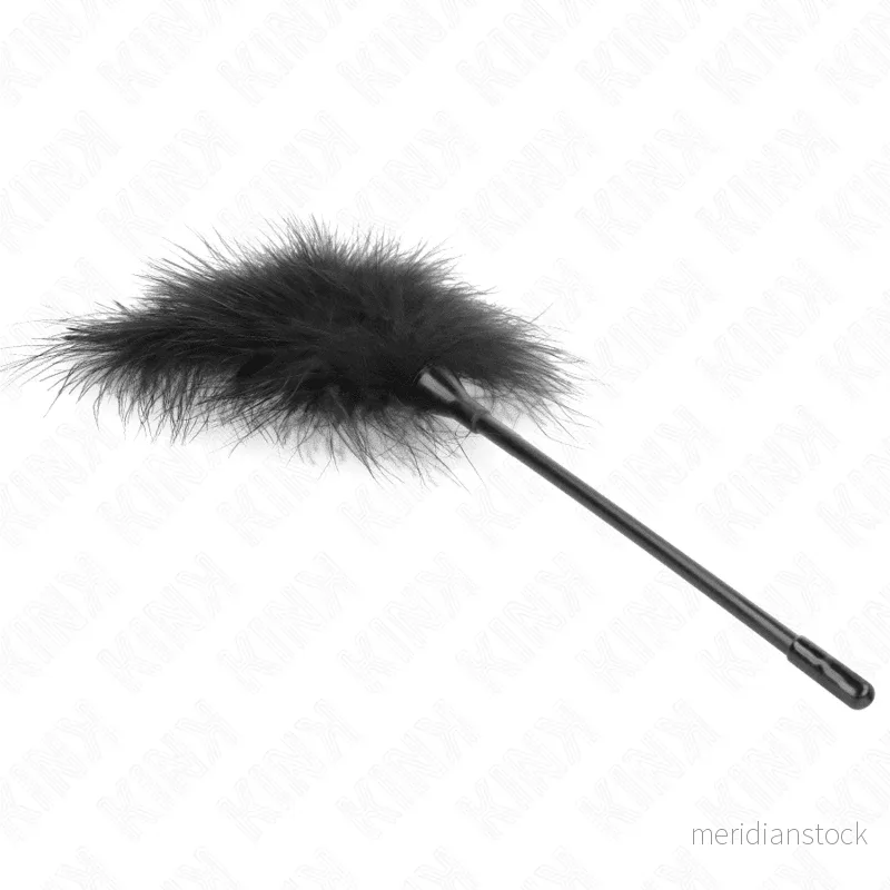 KINK - BLACK TICKLE FEATHERS USED FOR THE BONDAGE KIT 27 CM - Bild 3