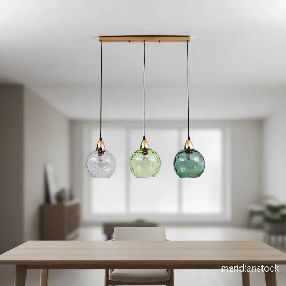 Trearmad klusterlampa - GlassGleam