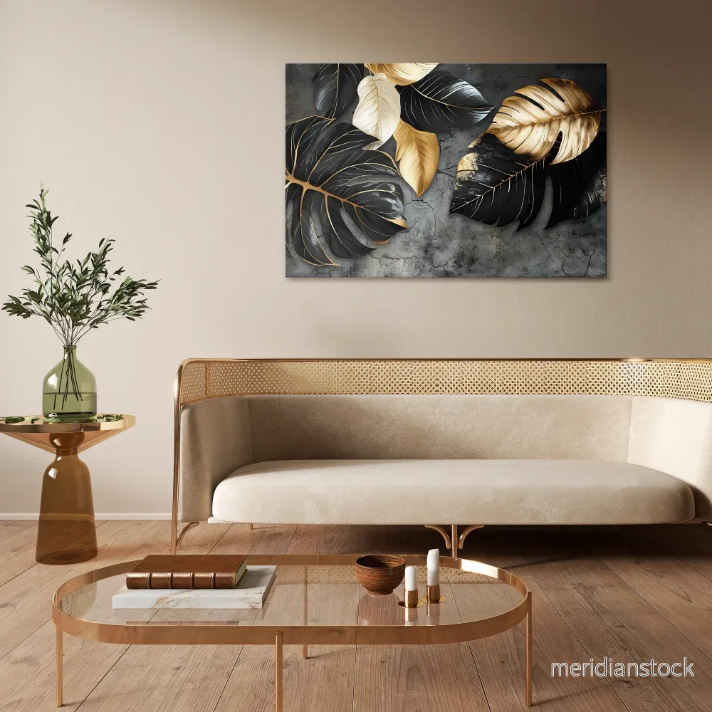 NATURE'S DARK EMBRACE Horizontal Canvas Print