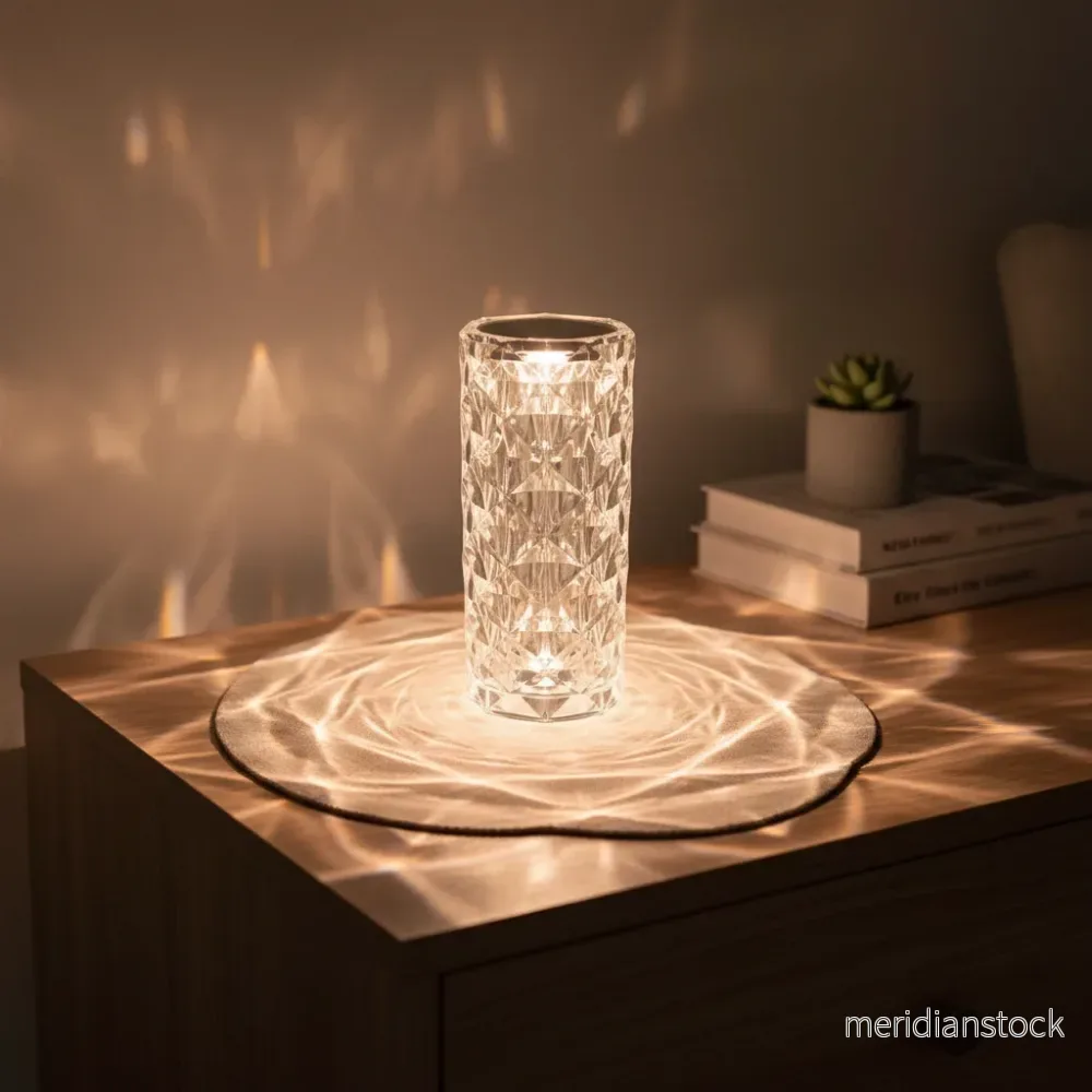Stämningsljus med färgbyte – Crystaluxe Stämningsljus med färgbyte – Crystaluxe