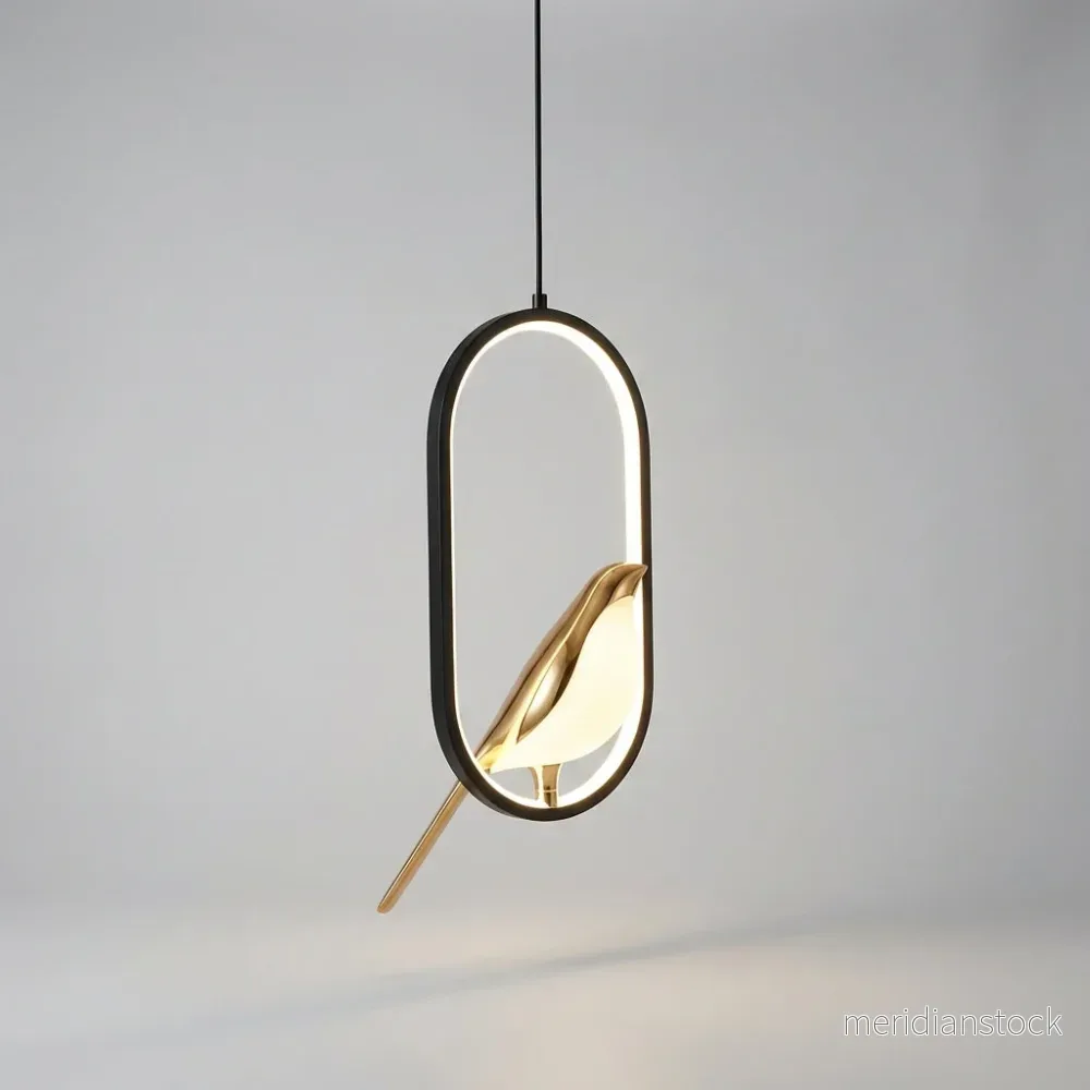 Modern dekorativ pendellampa - Glowmere - Bild 2