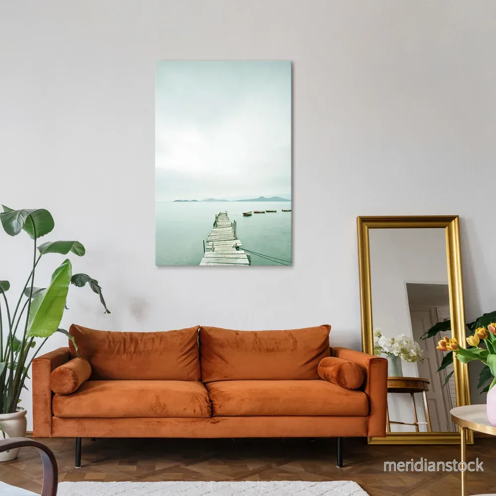 TIDAL HARMONY Vertical Canvas Print - Bild 2