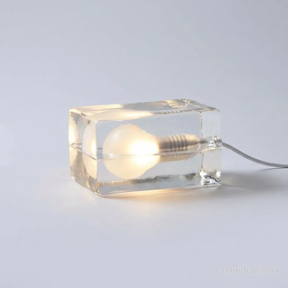 Transparent geometrisk accentlampa - Lumicube - Bild 2