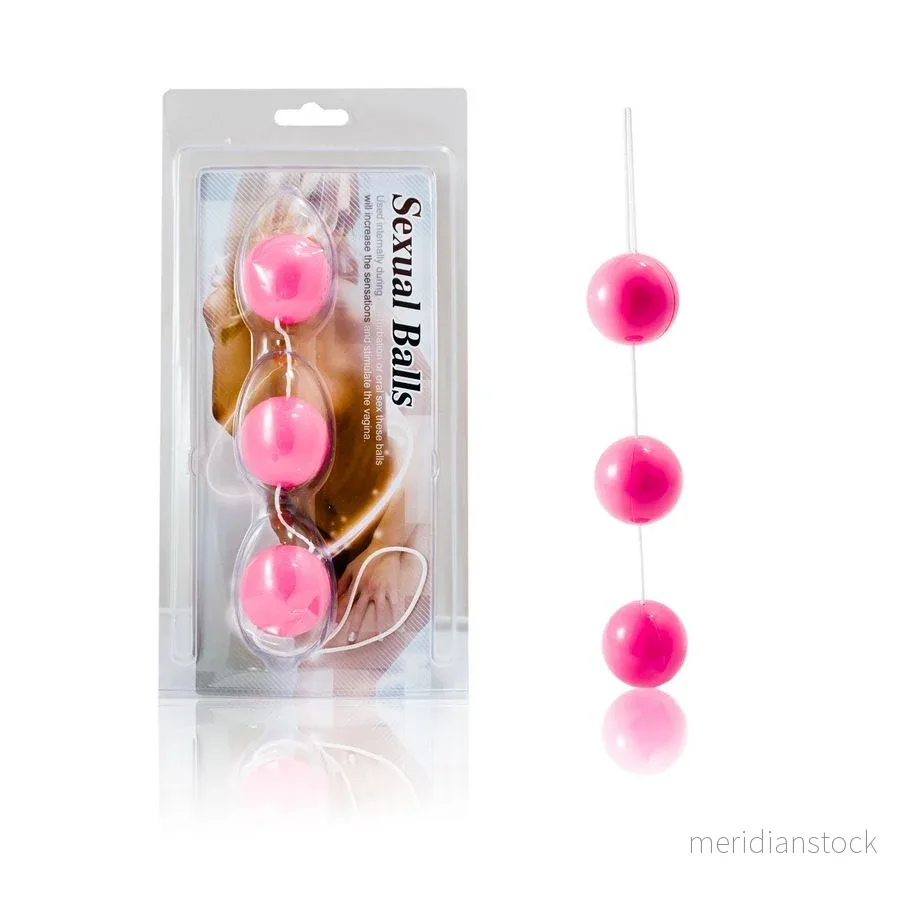 BAILE Strip Pink Anal Balls - ABS Material for Ultimate Pleasure - Bild 2