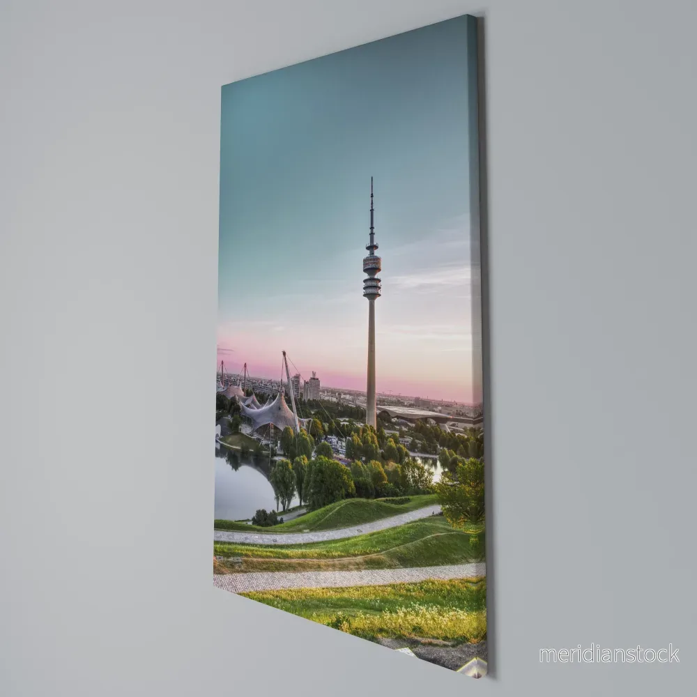 TOWERING DREAMSCAPE Vertical Canvas Print - Bild 3
