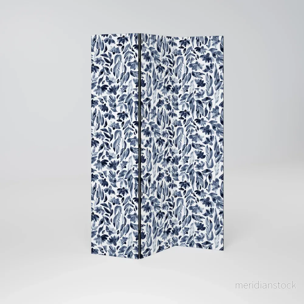 FLORAL FANTASY FABLE Dekorativ rumsavdelare – 3 paneler