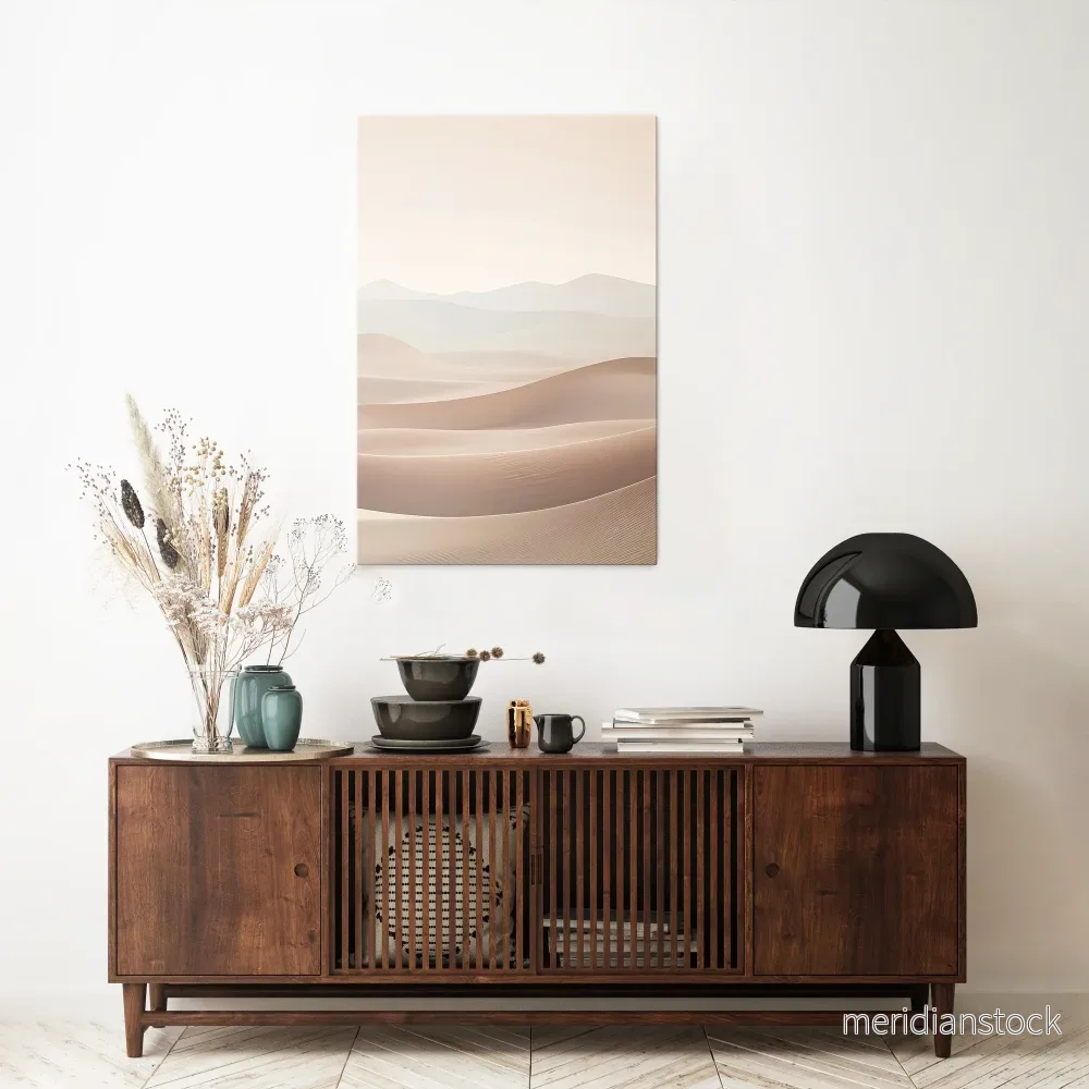 SUBTLE SANDS Vertical Canvas Print SUBTLE SANDS Vertical Canvas Print