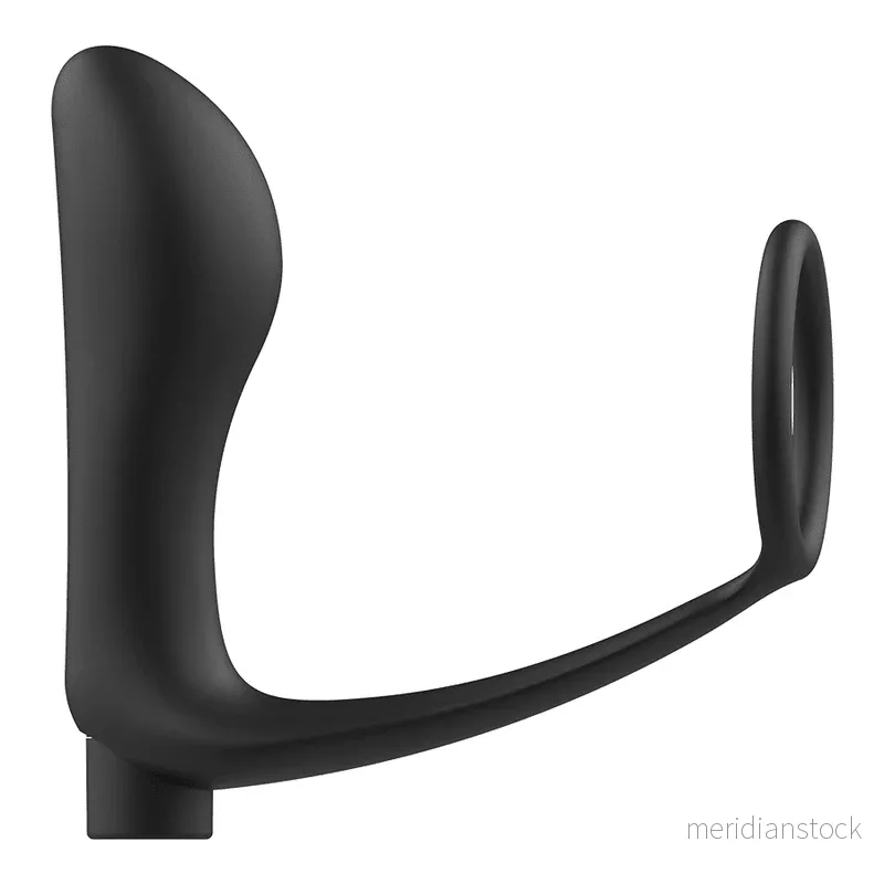 ADDICTED TOYS - PENIS RING WITH REMOTE CONTROL ANAL PLUG BLACK RECHARGEABLE - Bild 2