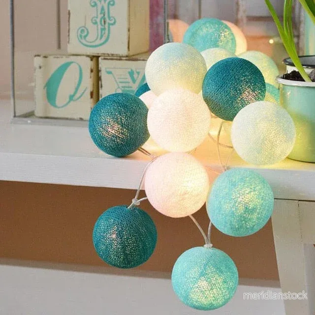 Glad bomullslampa – LumiBall Glad bomullslampa – LumiBall