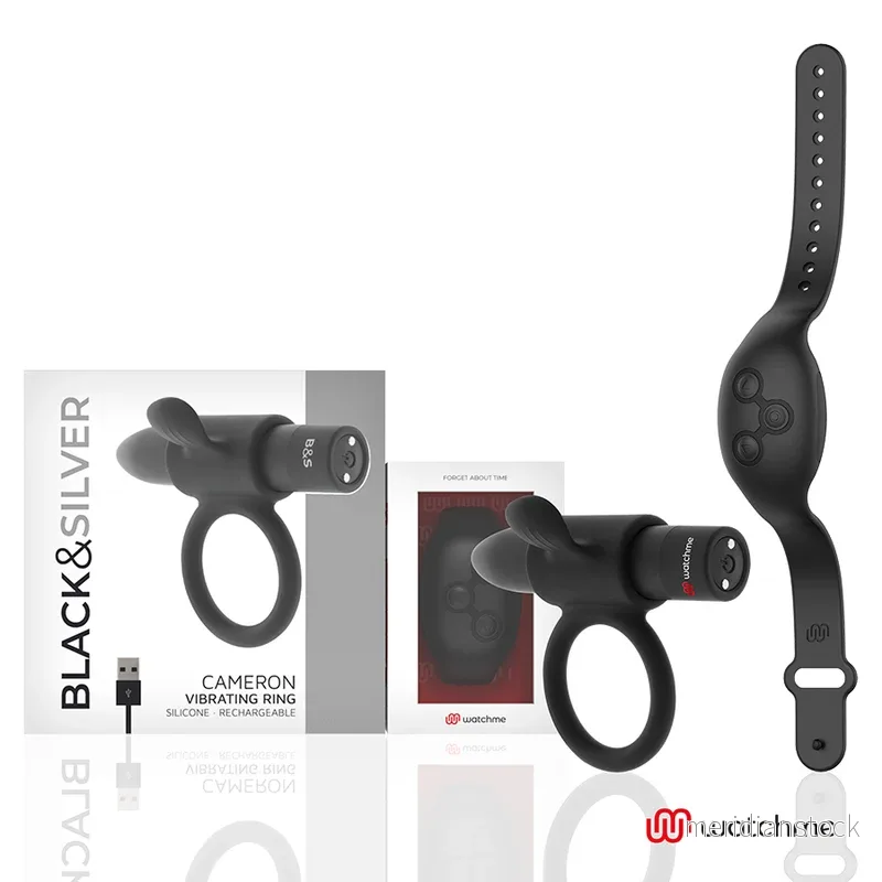 BLACK&SILVER - CAMERON REMOTE CONTROL COCKRING WATCHME - Bild 3