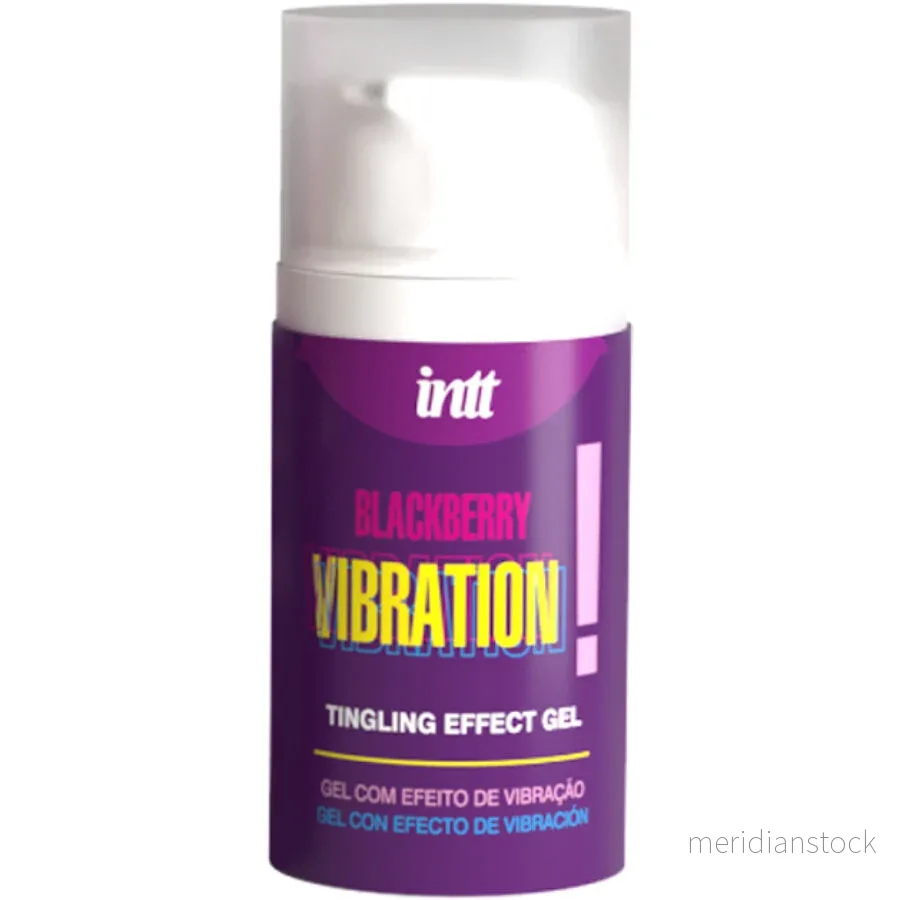 INTT RELEASES - LIQUID VIBRATING GEL BLACKBERRY FLAVOR 15 ML