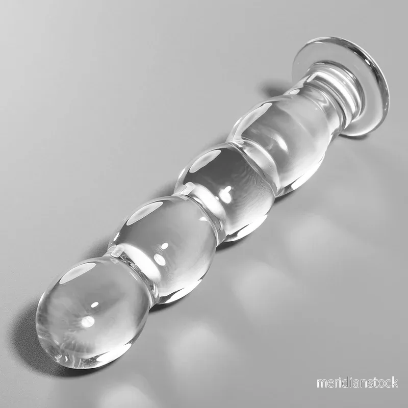 NEBULA SERIES BY IBIZA - MODEL 10 DILDO BOROSILICATE GLASS CLEAR 16.5 CM -O- 3.5 CM - Bild 3