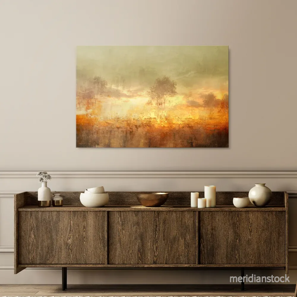 AMBER DREAMSCAPE Horizontal Canvas Print - Bild 2
