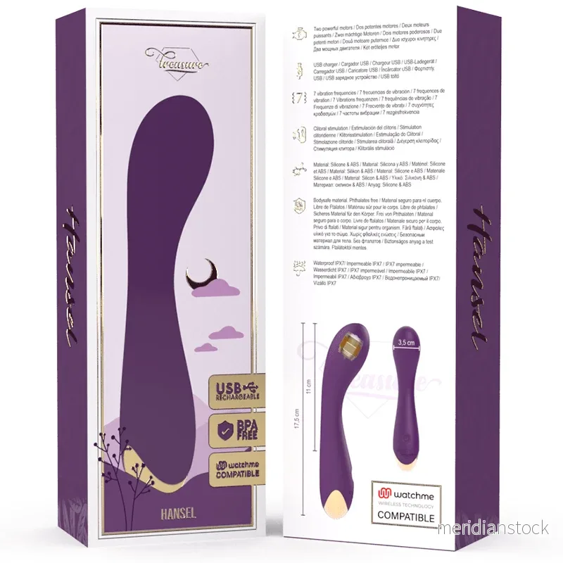 TREASURE - HANSEL G-SPOT VIBRATOR WATCHME WIRELESS TECHNOLOGY COMPATIBLE - Bild 2