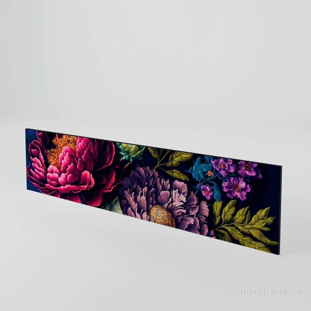 BLOOMING ELEGANCE Luckset med 3 dörrar till TV-bänk - Bild 2