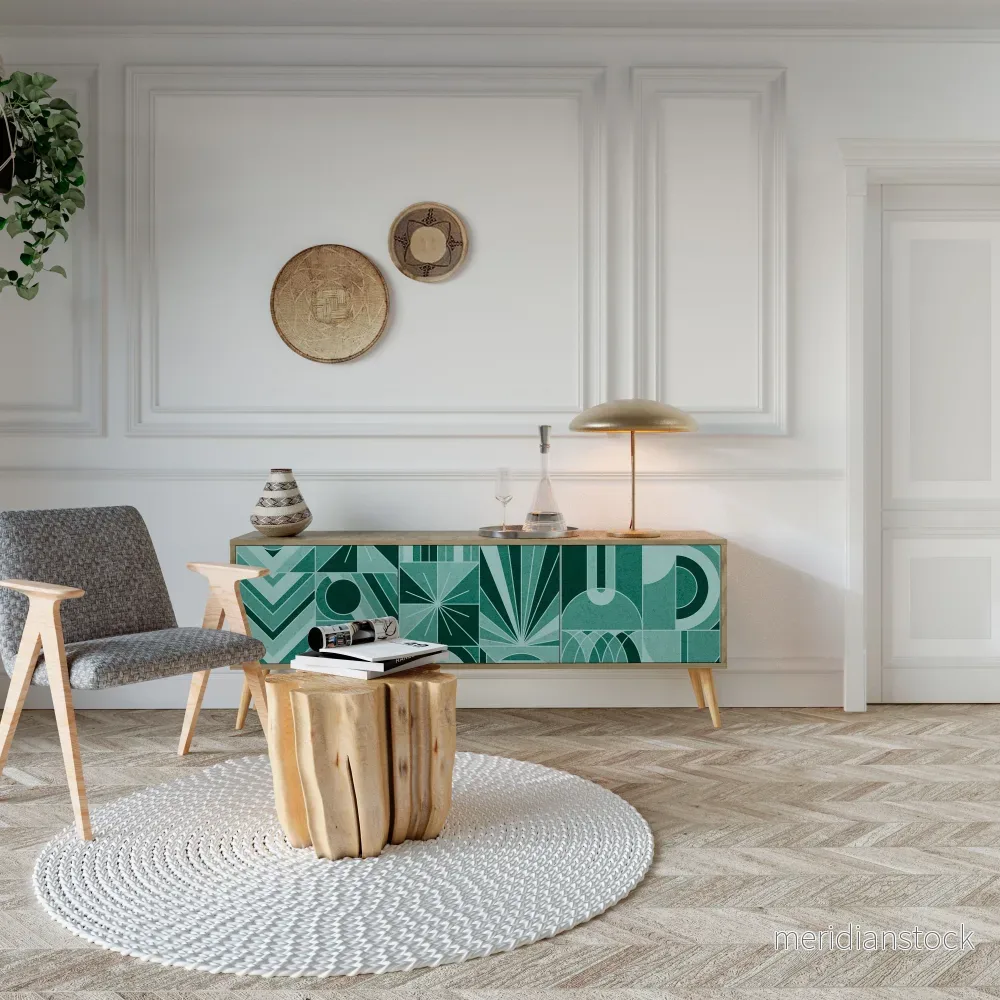 HARMONIC GRID TV-bänk med 3 dörrar - Bild 3