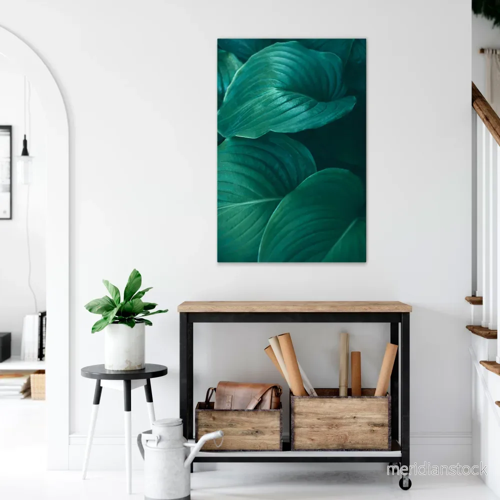 SUBTLE BOTANICAL HUES Vertical Canvas Print - Bild 2