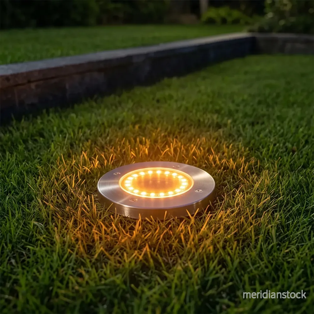 Solcellsdrivna trädgårdslampor - Lumidisk