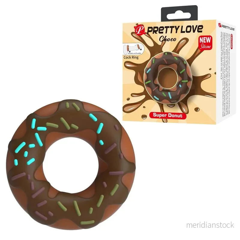 PRETTY LOVE - SUPER DONUT PENIS RING BROWN - Bild 2