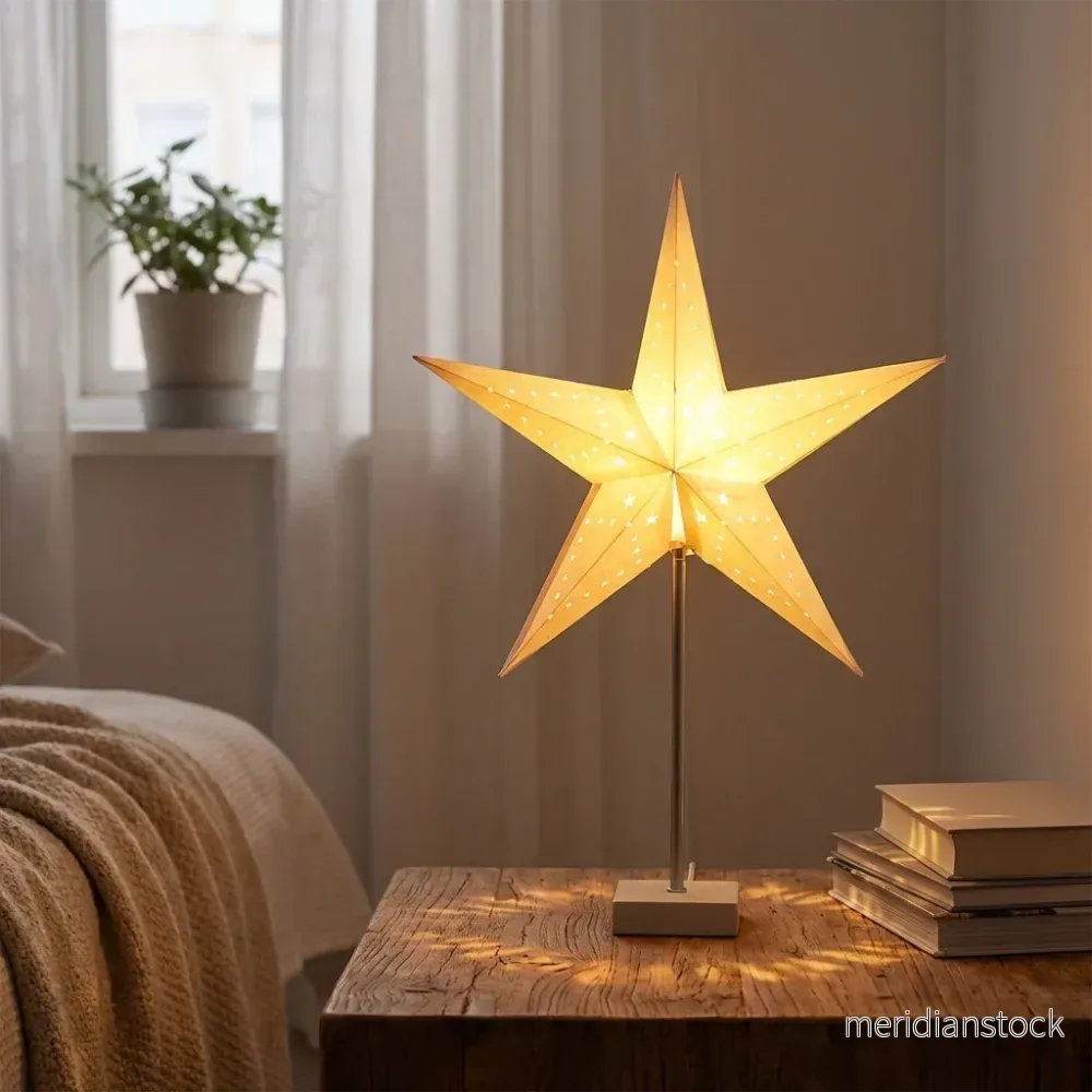 Stjärnformad bordslampa – Lumistar