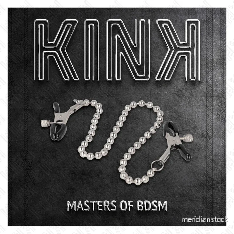 KINK - BEAD CHAIN NIPPLE CLAMPS 30 CM