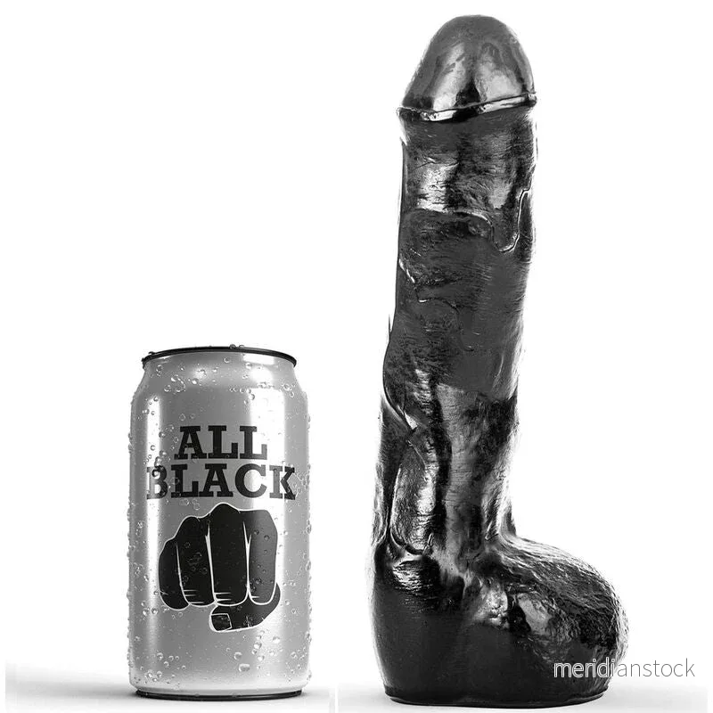 ALL BLACK - PENE REALISTIC ANAL 20 CM