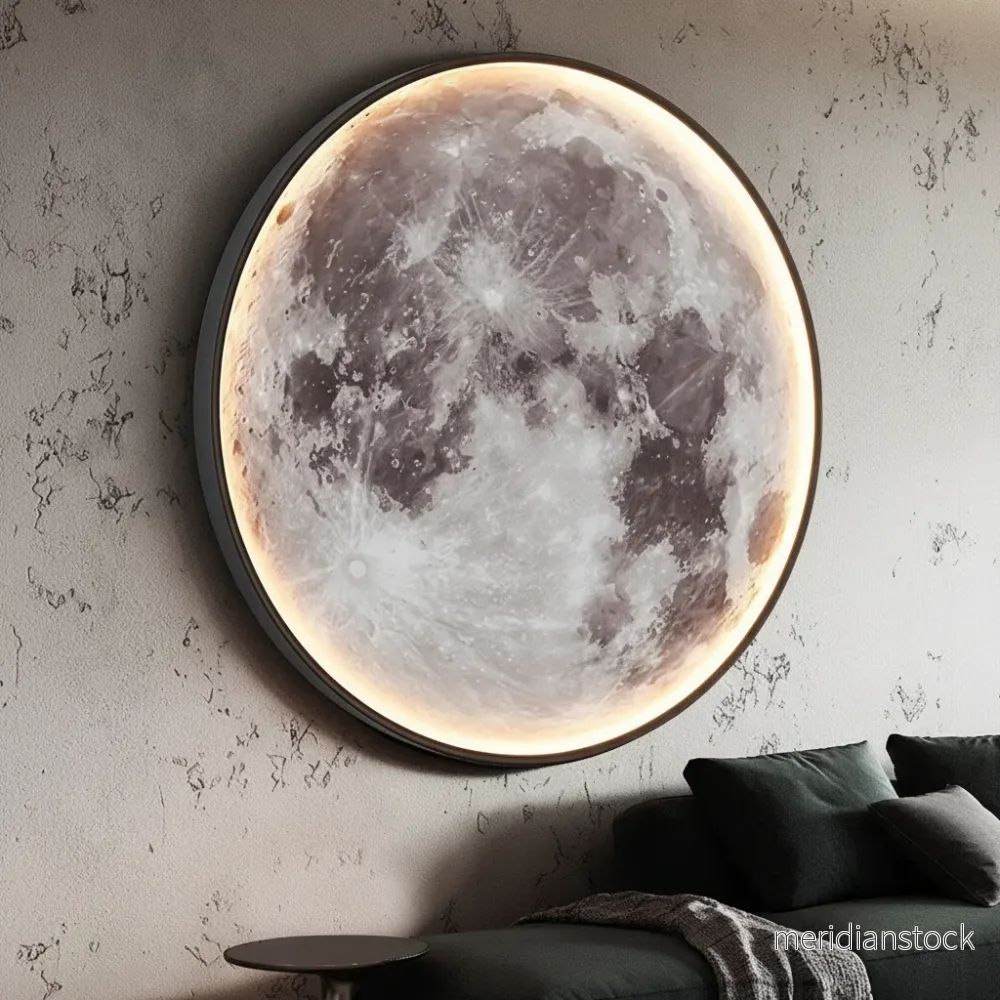 Väggmonterad månlampa - Moonveil - Bild 3