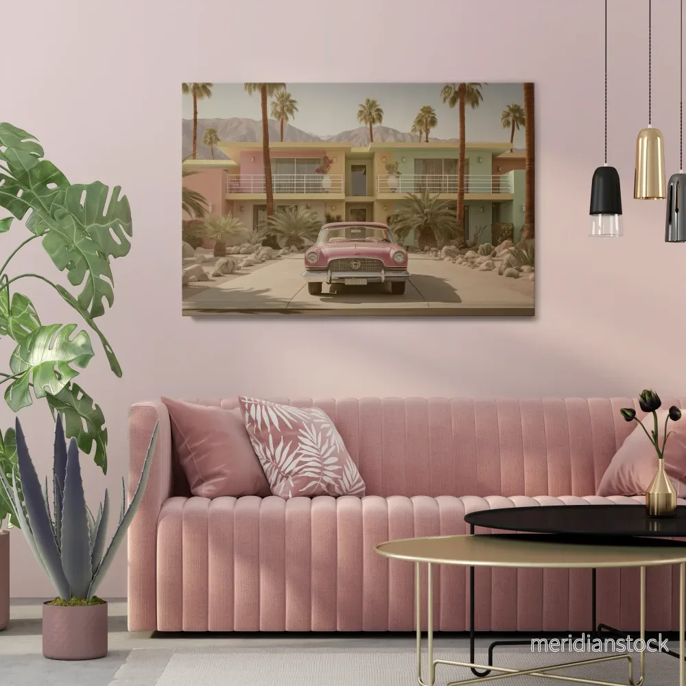 CALIFORNIAN STYLE Horizontal Canvas Print