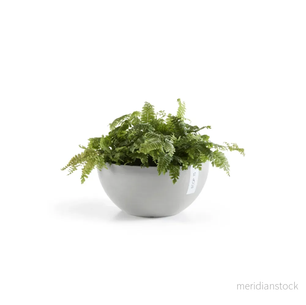 Kruka Bryssel 35cm vitgrå
