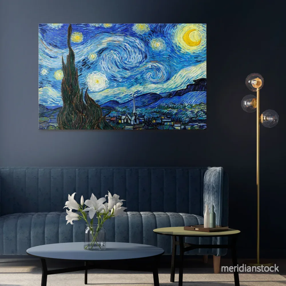 STARRY NIGHT Horizontal Canvas Print