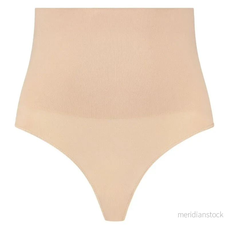 BYE-BRA - THONG STYLE SEAMLESS GIRDLE BEIGE SIZE S - Bild 3